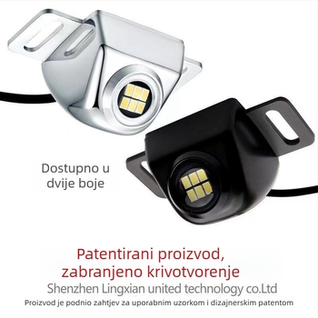 Auto zadnje LED svjetlo s lećom, 6W, 24V, 6000K, model 005