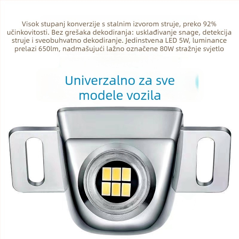 Auto zadnje LED svjetlo s lećom, 6W, 24V, 6000K, model 005