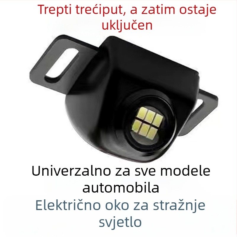 Auto zadnje LED svjetlo s lećom, 6W, 24V, 6000K, model 005