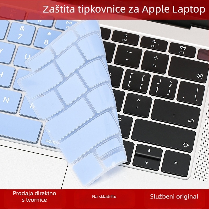 Silikonska zaštita tipkovnice za MacBook Pro/Air — kompatibilna s A1932, marka Sulius, izdanje 2022