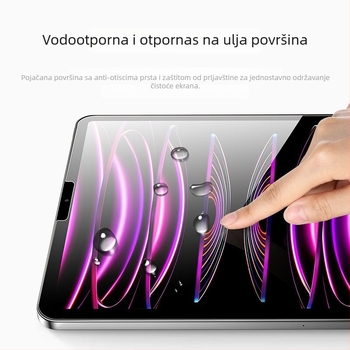 Zaštitno staklo za iPad Air (model 2025) — Mat završetak, Visoka definicija, Otporan na otiske prstiju, Otporan na padove
