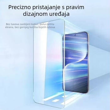 Zaštitnik zaslona od kaljenog stakla za iPhone 13 Pro/14 Pro/14 Pro Max uz HD, Anti-Spy, Anti-Drop, Anti-Explosion