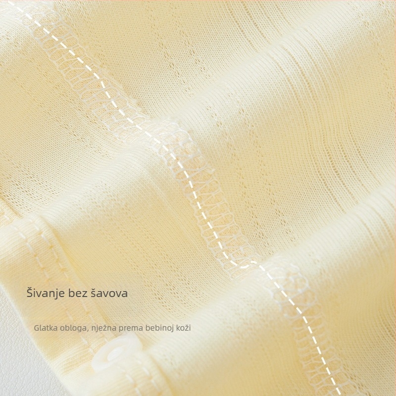 Dječje pamučne jednodjelne pidžame za spavanje s motivom životinja u crtiću, dugi rukavi, unisex, za djecu 1–3 godine