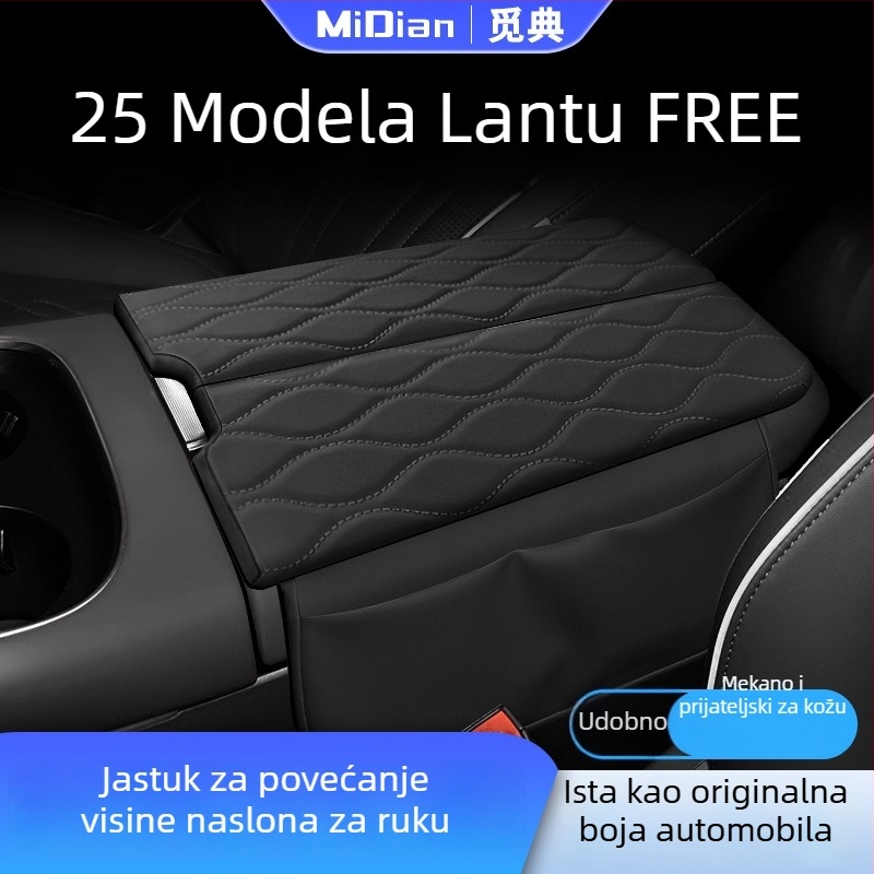 Set zaštite srednje naslona za ruku i podizna jastučić za unutrašnjost automobila (Materijal: Drugo; Marka: Drugo; Kompatibilni modeli: Drugi modeli)