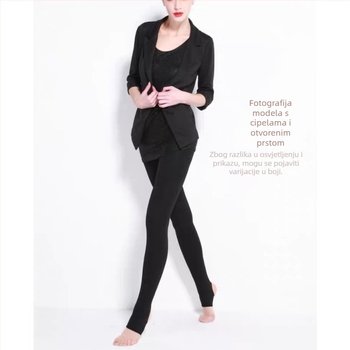 Hulahopke s otvorenim prstom i segmentiranom kompresijom za mršavljenje nogu, oblikovanje trbuha i podizanje stražnjice