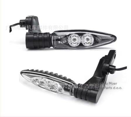 BMW motociklistički MR32296 LED pokazivači smjera, LED izvor, 12V, 10W, vijek trajanja 30000h, kompatibilno s R1200GS, G310R, 310GS, F800GS, F700GS