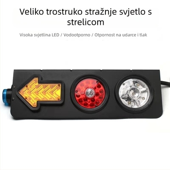 Game LED stražnja svjetla za kamione – stražnje svjetlo, 24V, LED izvor svjetla, visoki lumen, kompatibilno s kamionima