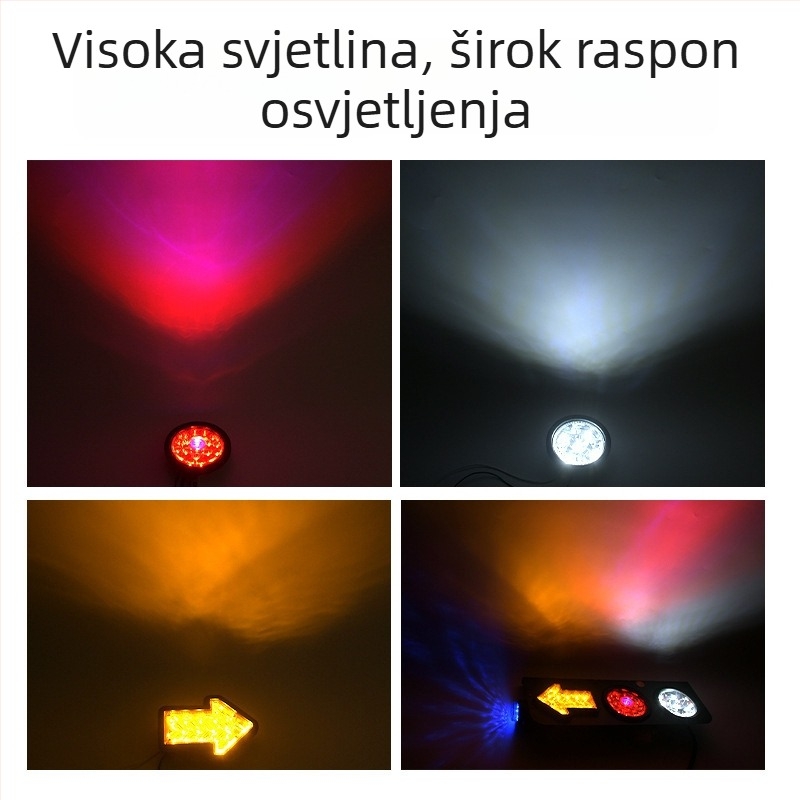 Game LED stražnja svjetla za kamione – stražnje svjetlo, 24V, LED izvor svjetla, visoki lumen, kompatibilno s kamionima