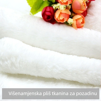 Pozadina od flanel materijala za fotografiranje proizvoda
