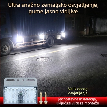 Kamionska bočna projekcijska svjetiljka, LED, 12V, 5W, vijčano montiranje, plastika