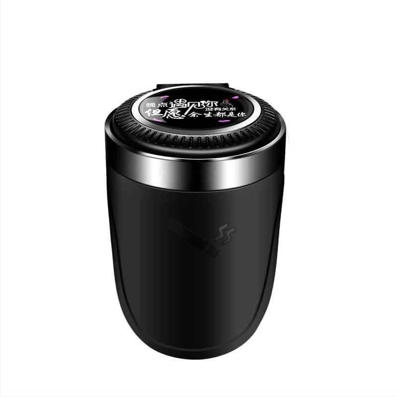 Automobilska pepeljara, 202 nehrđajući čelik, brusni završetak, model opće namjene, težina 0.35, spremna za privatnu oznaku