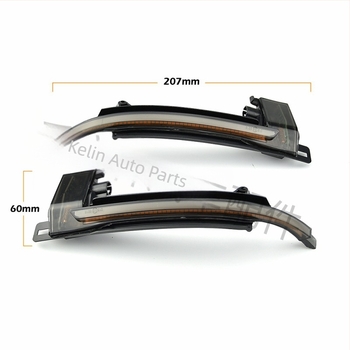 LED signalna lampica za bočni retrovizor Audi A4/A5 B8/B8.5 RS5 RS4 A3 8P A6 A8 8K, 5W, 12V, ABS, model LSG-AD03