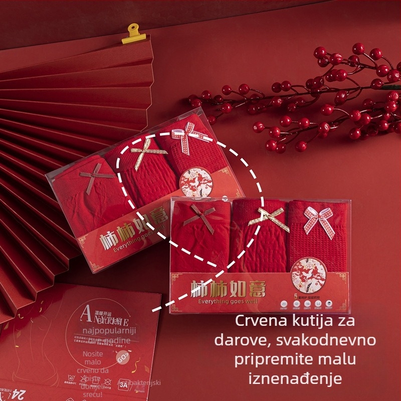 Ženske bezšivne gaćice sa srednjim strukom, glavni materijal najlon 90–95%, pamukova podstava, prozračne i antibakterijske