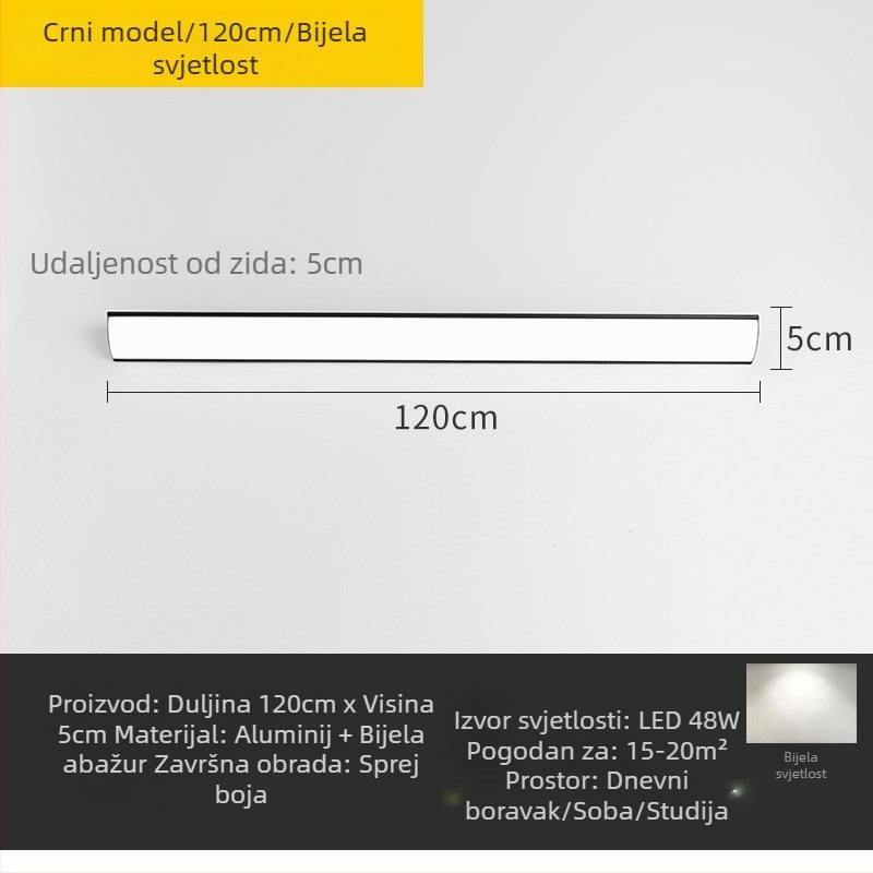 LED zidna lampa, površinska montaža, pravokutni kut, trokutasti oblik, PVC sjenilo, 220V, E40 priključak, spojeno na Tmall Elf