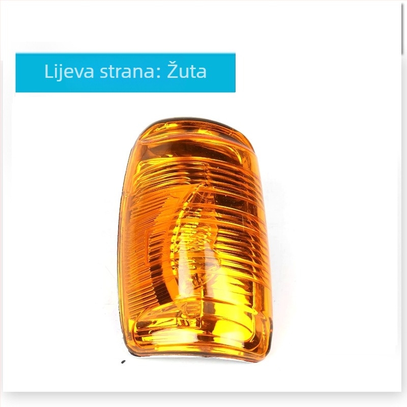 CZPINCHEN Ford Transit MK8 kućište svjetlosnog signala za retrovizor, PC materijal, modeli BK31-13B381-AB / BK31-13B382-AB