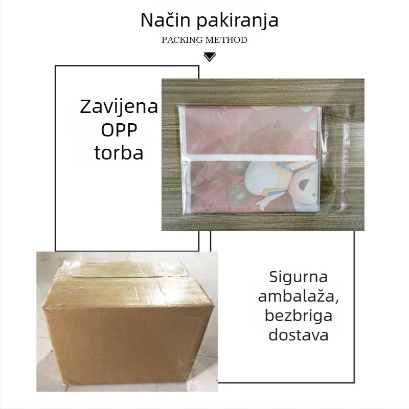 Pozadina od platna za fotografiranje scene – tema crtani plišani igračke, vinilni materijal, marka Qian, ovlaštena privatna marka