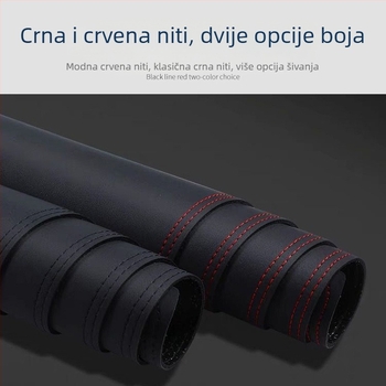 Mata za ploču instrumenta od mikrovlakna kože s logotipom
