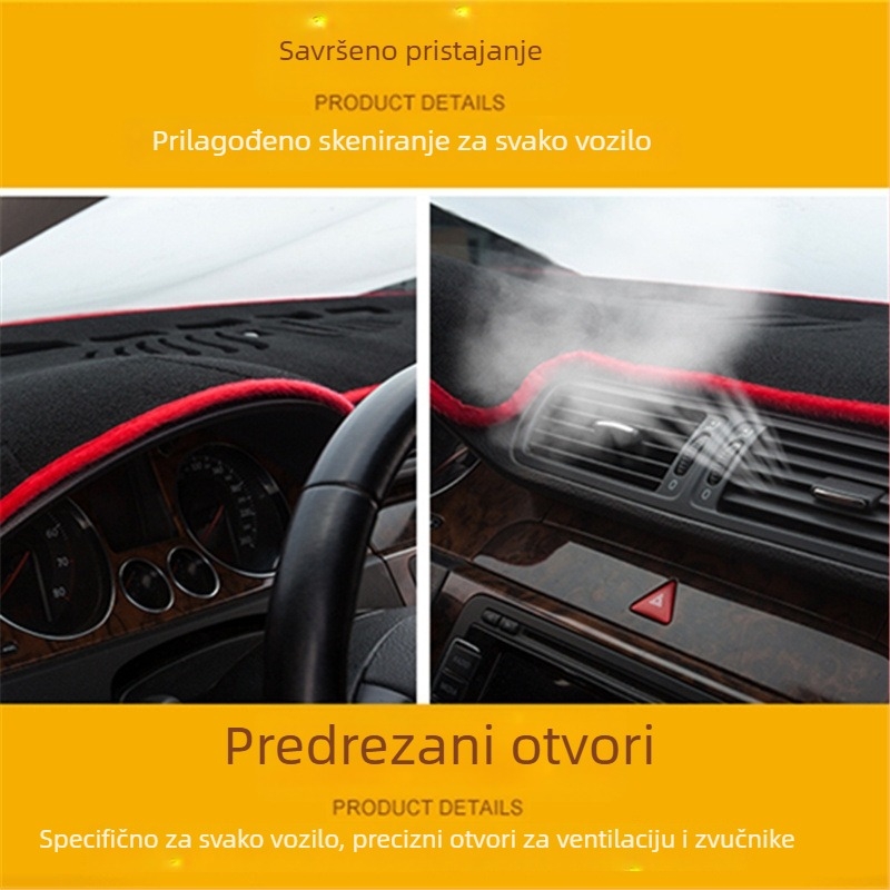 Podložka za središnju konzolu Nissan Sylphy – poliester, jednofarbni uzorak, zaštita od sunca i anti-klizna površina