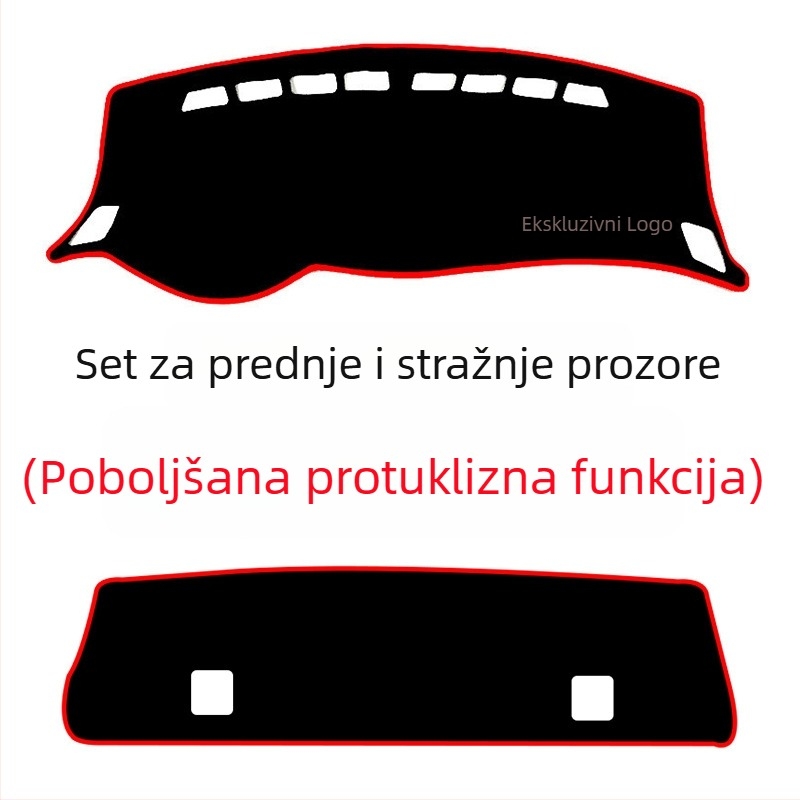 Podložka za središnju konzolu Nissan Sylphy – poliester, jednofarbni uzorak, zaštita od sunca i anti-klizna površina