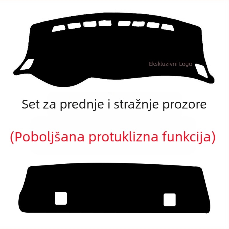 Podložka za središnju konzolu Nissan Sylphy – poliester, jednofarbni uzorak, zaštita od sunca i anti-klizna površina