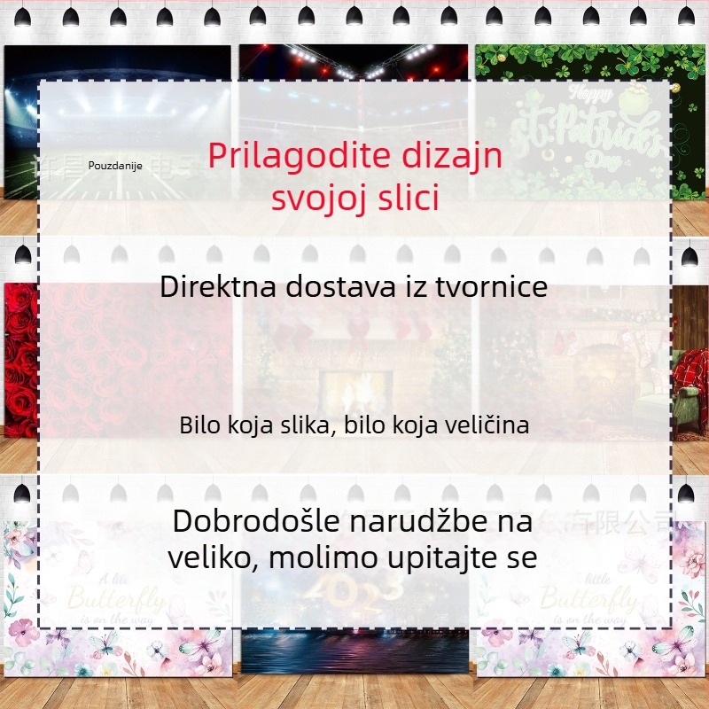 Vinilno pozadje za fotografiju – pozadina za snimanje scena, dekor za dječju rođendansku proslavu, težina 150 g, marka Qian