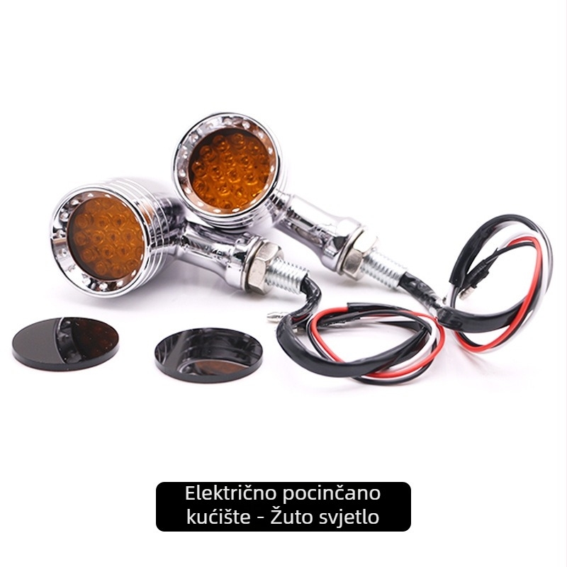 LED pokazivač smjera motocikla, aluminijsko kućište, HP-Z006, 10W, 12V