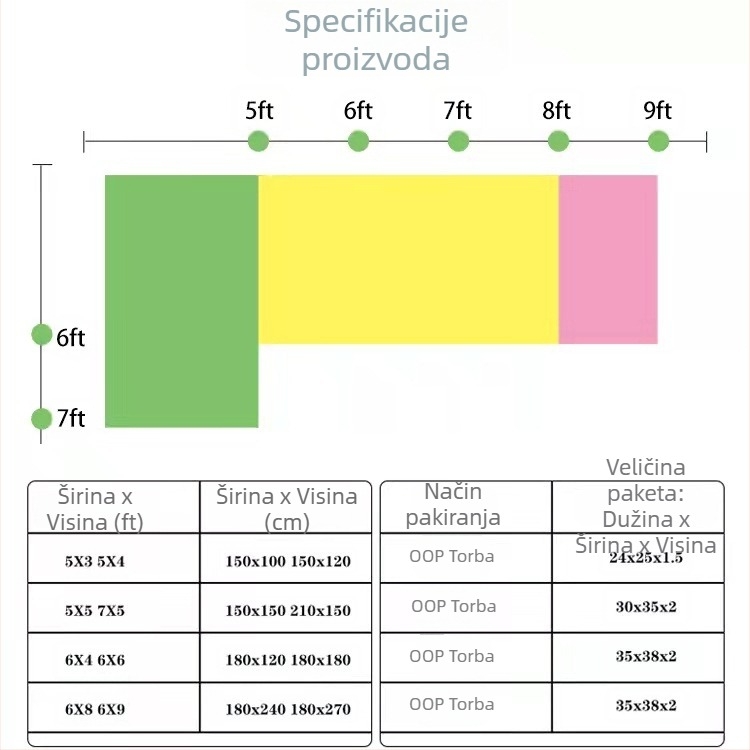 Meijia vinilno pozadinsko platno 6021037 za scenarističko fotografiranje
