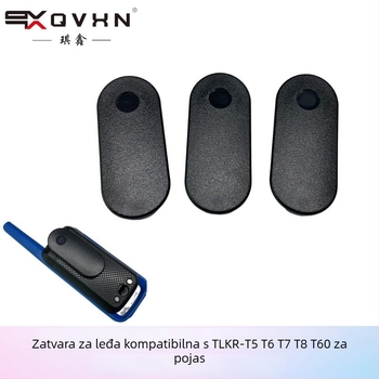 Stražnji klip za walkie-talkie na motocikl – Kompatibilno s TLKR-T5/T6/T7/T8/T60 – Univerzalni nosač