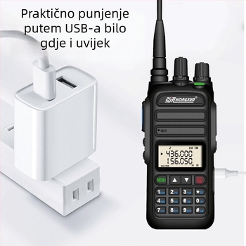 Walkie-Talkie, višenamjenski, Li-ion baterija 6800 mAh