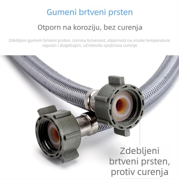 PET pleteni crijev s navojem, materijal PET, nominalni tlak 1, marka Hongying