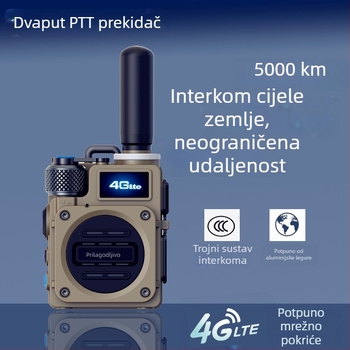 Tianhong G8 profesionalna ručna radiostanica, 400–470 MHz, 16 kanala, 10–25 W, domet do 5000 km, 3,6–4,2 V