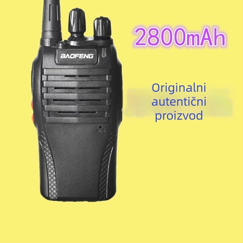 Baofeng BF-999S prijenosni radio, kompletna jedinica, 400-470 MHz, 5 W, 16 kanala