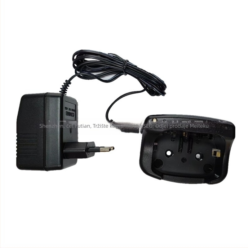 Meituku BC-173 Europski punjač za ICOM M33/M34/M35/M36 IC-GM1600 radio s zaslonom, otporan na prašinu, kompatibilan s litijskim baterijama
