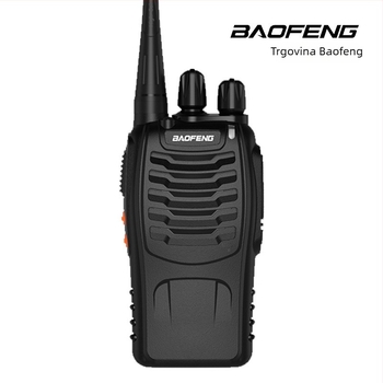 Baofeng BF-888S ručna radio stanica, 400-470 MHz, 5W, 16 kanala, domet 1,5–3 km, LiPo baterija