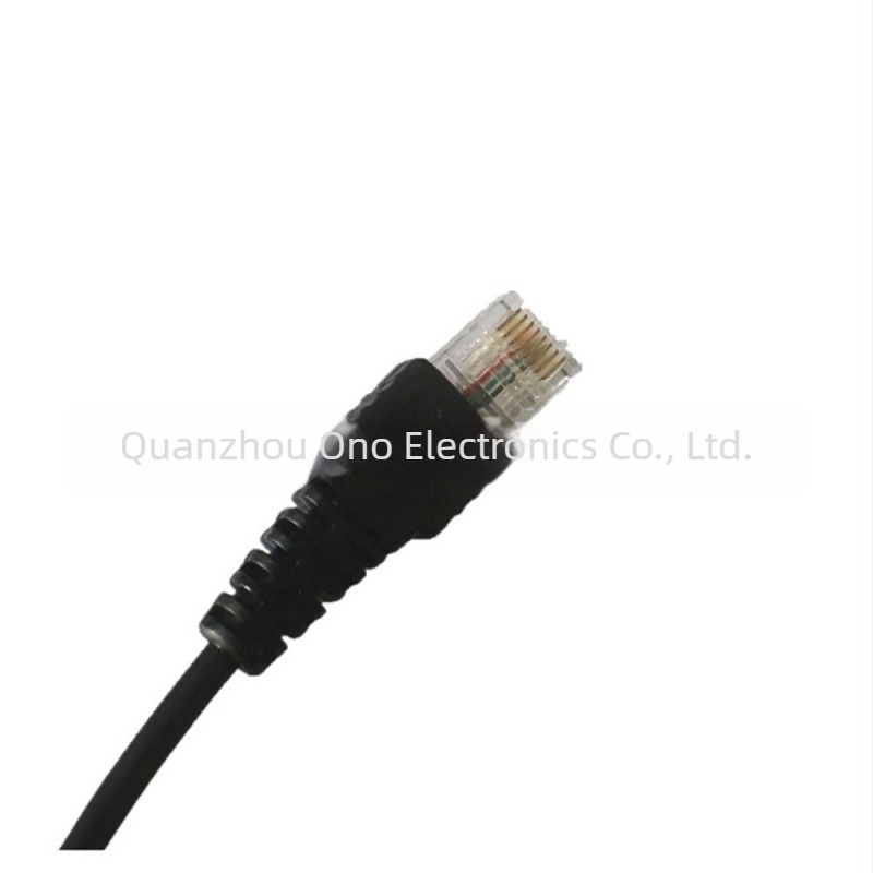 Kabel za programiranje radijske komunikacije s osmeropinskim serijskim priključkom za TK-868G/768G/TM-271A — Ouno, otporan na prašinu, domet 1,5–3 km