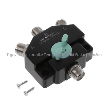 YIDATON CX310/CO301 1x3 koaksijalni antenni prekidač za vozila – kratkovalna relejna stanica