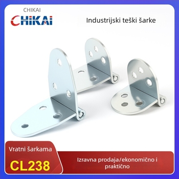 CL238-1/CL238-2/CL238-3 Kutni šarki za upravljačke ormare, od željeza i nehrđajućeg čelika, površinska obrada: vibracijsko sjajno / galvanizirano, marka: Chikai