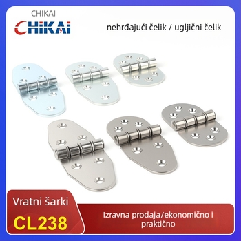 CL238-1/CL238-2/CL238-3 Kutni šarki za upravljačke ormare, od željeza i nehrđajućeg čelika, površinska obrada: vibracijsko sjajno / galvanizirano, marka: Chikai