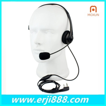 Slušalica za walkie-talkie, jednostrana, otporna na prašinu, domet 1,5–3 km, kabel 130 cm, model 9009, kompatibilno s TK Universal