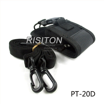 Najlonska futrola Interphone za Motorola CP1200/1300/R2/328D+/P6600 – otpornost na padove, bez baterije, domet 3–5 km