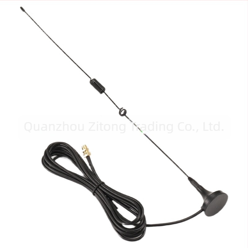 Antena sa usisnom čašom SMA-F, dvostruki pojas 433MHz za UV5R/888S – raspon 136-174/400-480 MHz, domet 3-5 km, otporna na prašinu