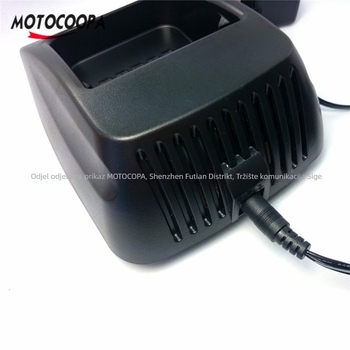 Punjač za walkie-talkie KSC-32, dijeljeni punjač TK2180 TK3180 TK5210 NX200 – izlazno napajanje 12V, ulazno 100-240V, otporan na prašinu, marka MOTOCOOPA