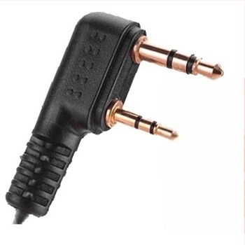 Walkie-Talkie headset s K-kablom, in-ear slušalice, vodootporne, domet 1,5–3 km, bez baterije