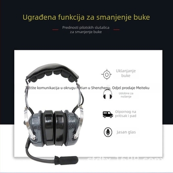 Slušalica za radiostanice Motorola XIRP8268/P8668/DP3400/4800 – MOTOCOOPA, anti-šum, bez baterija, doseg 3–5 km