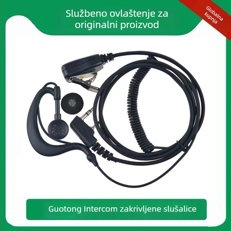 Motorola interkom slušalice Curve-K/M-Head s priključkom za poseban kabel, 5W RF izlaz, litij baterija, otporne na padove, za poslovne sastanke visoke klase