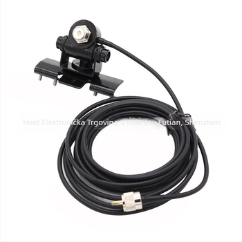 XFY NL770S automobilska antena – komplet RB400 klip, UV značajka i 5 m feeder kabelom