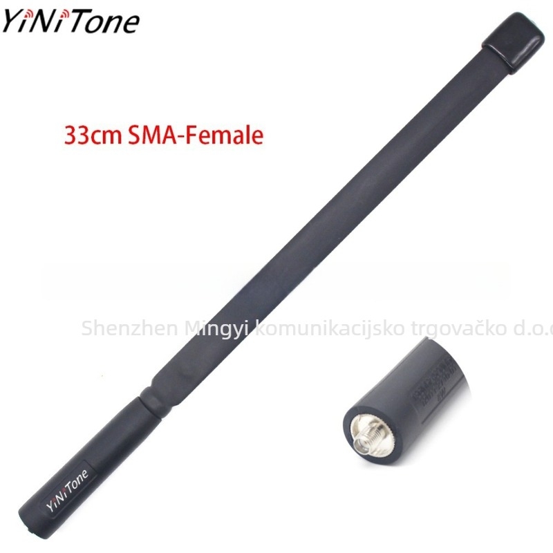 Antena - sklopiva SMA-Female, kompatibilna s Baofeng UV-5R, domet 10–50 km, bez baterije, protiv smetnji