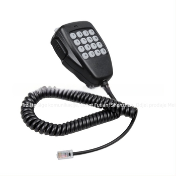 HM118TN ručni mikrofon za IC-2100/706/V8000/F6121D automobilni transceiver; domet VHF/UHF; 3-5 km; otporan na prašinu; bez baterije