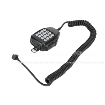 HM118TN ručni mikrofon za IC-2100/706/V8000/F6121D automobilni transceiver; domet VHF/UHF; 3-5 km; otporan na prašinu; bez baterije