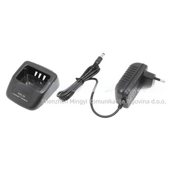 Punjač-stojalo za Kenwood KNB-45L/KNB-45, europski standard napajanja, protuklizna baza, bez zaslona, baterija nije potrebna.